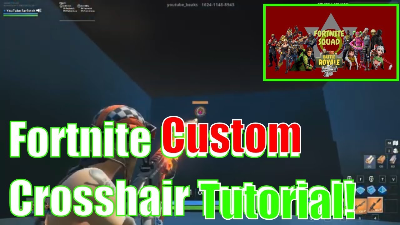 custom crosshair fortnite download xbox
